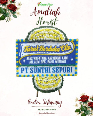 Papan Bunga Duka di Pandu